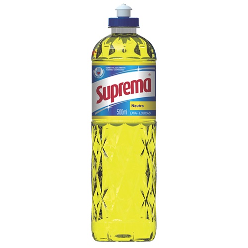 DETERGENTE LIQUIDO SUPREMA 500ML NEUTRO