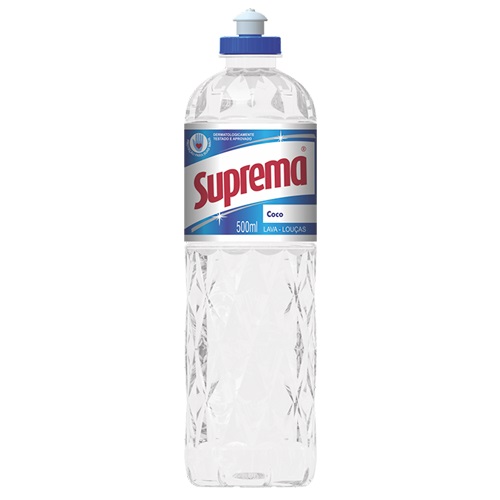 DETERGENTE LIQUIDO SUPREMA 500ML COCO