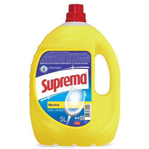 DETERGENTE LIQUIDO SUPREMA 5L NEUTRO