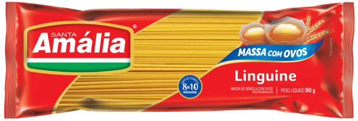 MACARRAO SANTA AMALIA COM OVOS 500G LINGUINE