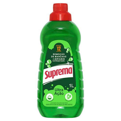 LAVA ROUPAS LIQUIDO SUPREMA 1L VERDE