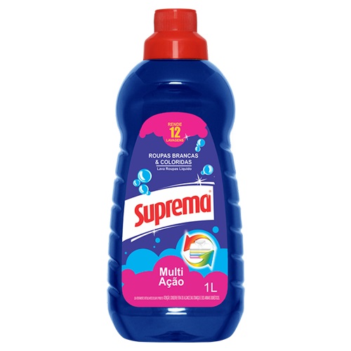 LAVA ROUPAS LIQUIDO SUPREMA 1L AZUL