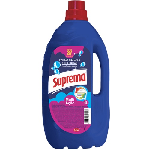 LAVA ROUPAS LIQUIDO SUPREMA 3L AZUL