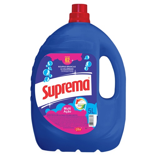 LAVA ROUPAS LIQUIDO SUPREMA 5L AZUL