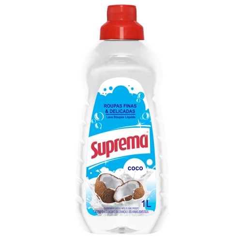 LAVA ROUPAS LIQUIDO SUPREMA 1L COCO