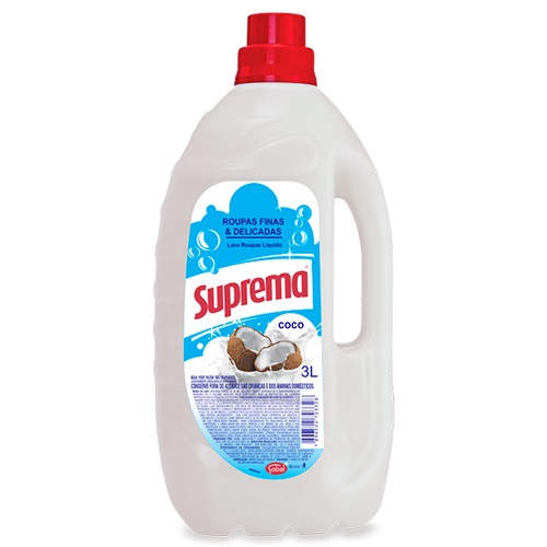 LAVA ROUPAS LIQUIDO SUPREMA 3L COCO