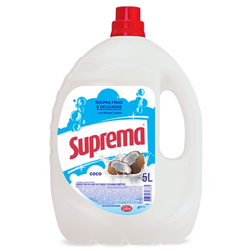 LAVA ROUPAS LIQUIDO SUPREMA 5L COCO