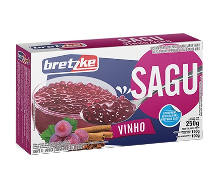 SAGU BRETZKE 250G VINHO