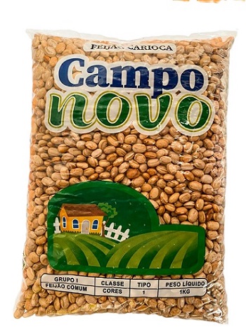FEIJAO CARIOCA T1 CAMPO NOVO 1KG FEIJAO CARIOCA T1 CAMPO NOVO 1KG