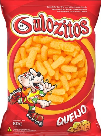 CHIPS GULOZITOS 80G QUEIJO