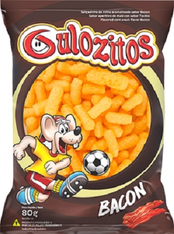 CHIPS GULOZITOS 80G BACON CHIPS GULOZITOS 80G BACON