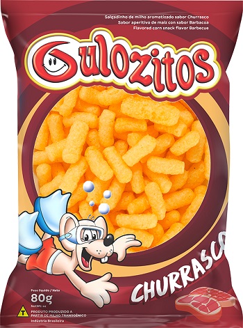 CHIPS GULOZITOS 80G CHURRASCO