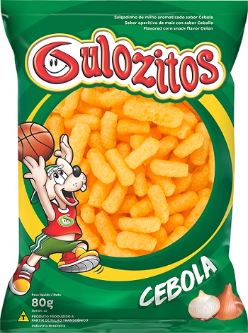 CHIPS GULOZITOS 80G CEBOLA