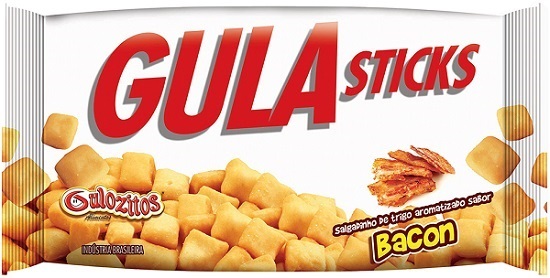 SALGADINHO GULA STICKS LAM 50G BACON