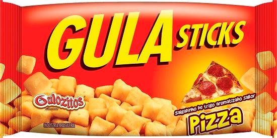 SALGADINHO GULA STICKS LAM 50G PIZZA