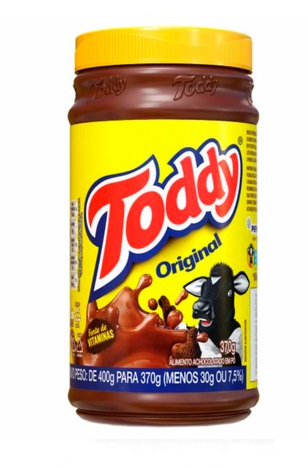 ACHOCOLATADO EM PÓ TODDY POTE 370G