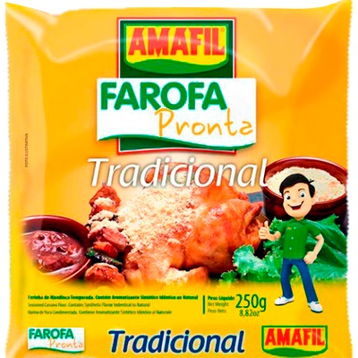 FAROFA PRONTA AMAFIL  250G TRADICIONAL