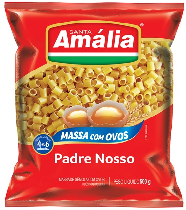 MACARRAO SANTA AMALIA COM OVOS 500G PADRE NOSSO MACARRAO SANTA AMALIA COM OVOS 500G PADRE NOSSO