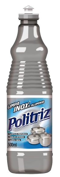 LIMPADOR INOX E ALUMINIO POLITRIZ 500ML