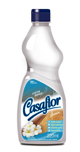 LUSTRA MOVEIS CASAFLOR 220ML JASMIM