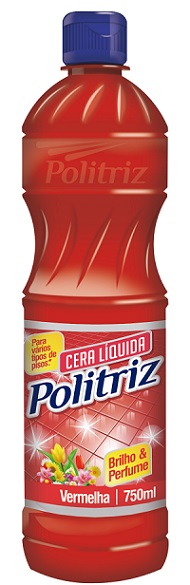 CERA LIQUIDA POLITRIZ 750ML VERMELHA