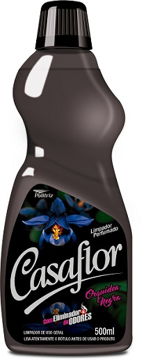 LIMPADOR PERFUMADO CASAFLOR   500ML ORQUIDEA NEGRA LIMPADOR PERFUMADO CASAFLOR   500ML ORQUIDEA NEGRA