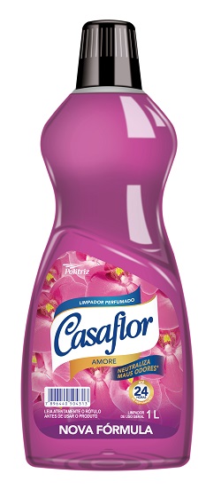 LIMPADOR PERFUMADO CASAFLOR  1L AMORE