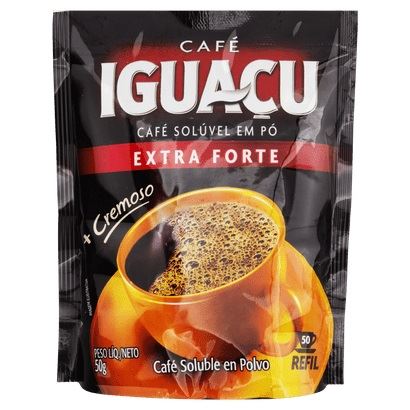 CAFÉ SOLUVEL SACHE 50G IGUACU EXTRA FORTE