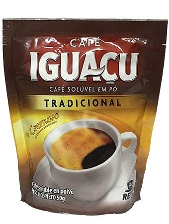 CAFE SOLUVEL SACHE 50G IGUACU TRADIC