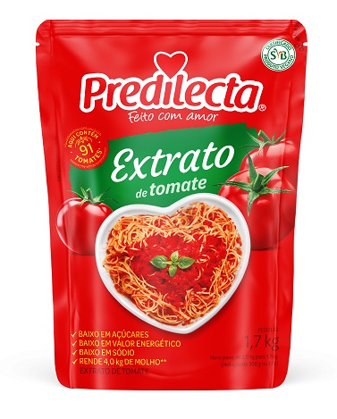 EXTRATO DE TOMATE PREDILECTA DOY P 1,7KG