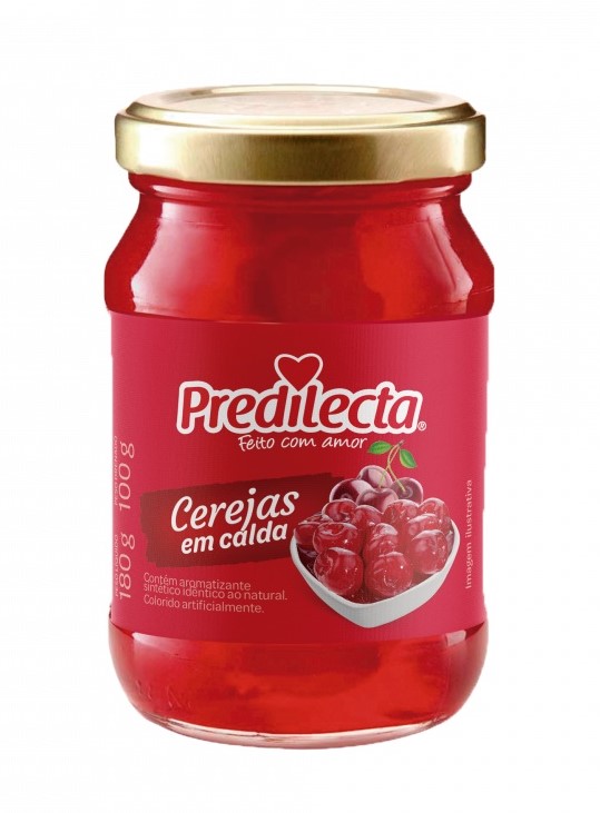 CEREJA VIDRO CALDA PREDILECTA 100G