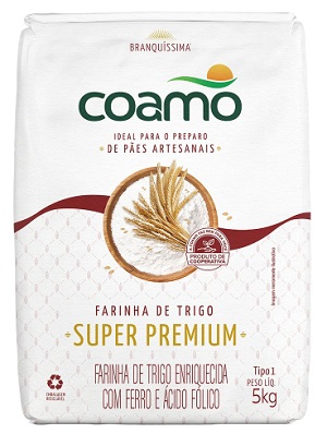 FARINHA DE TRIGO 05KG COAMO SUPER PREMIUM