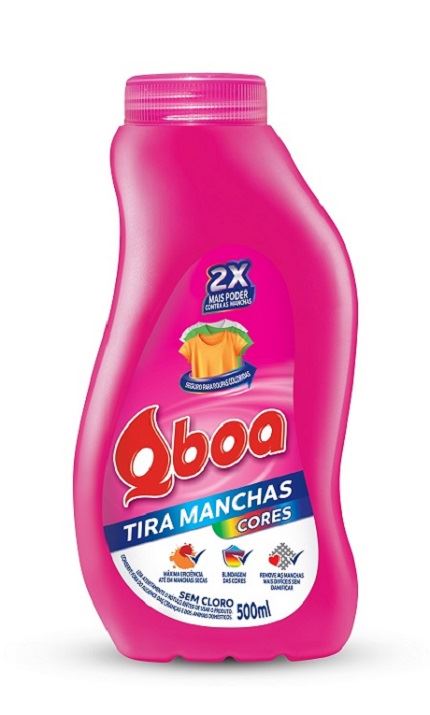 TIRA MANCHAS Q-BOA  500ML CORES