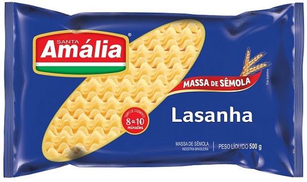 LASANHA SANTA AMALIA SEMOLA 500G