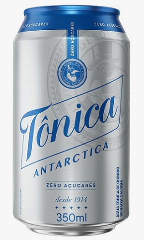 ÁGUA TÔNICA ANTARCTICA ZERO AÇÚCARES  LATA 350ML