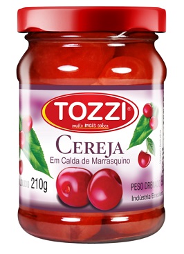 CEREJA DE POTE EM CALDA TOZZI 90G CEREJA DE POTE EM CALDA TOZZI 90G