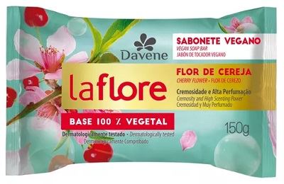 SABONETE LA FLORE DAVENE 150G CEREJA