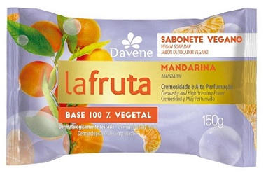 SABONETE LA FRUTA DAVENE 150G MANDARINA