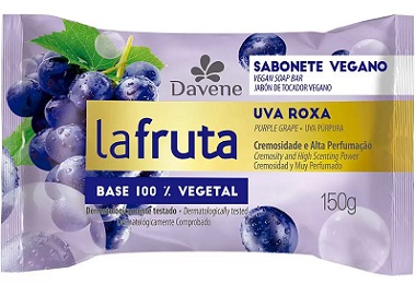 SABONETE LA FRUTA DAVENE 150G UVA ROXA