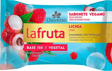 SABONETE LA FRUTA DAVENE 150G LICHIA