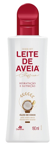 HIDRATANTE LEITE DE AVEIA 180ML OLEO DE COCO