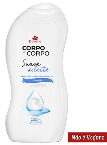 HIDRATANTE CORPO A CORPO DAVENE 200ML SUAVE