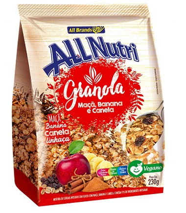 GRANOLA ALLNUTRI 230G MACA/BANANA/CANELA