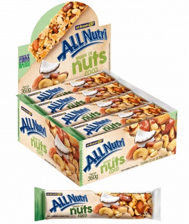 BARRA NUTS ALLNUTRI 30G COCO