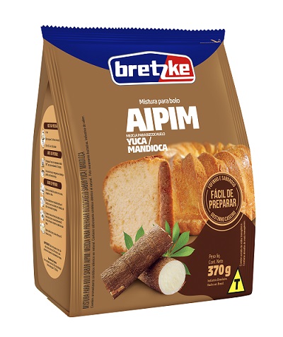 MISTURA BOLO BRETZKE POUCH 370G AIPIM