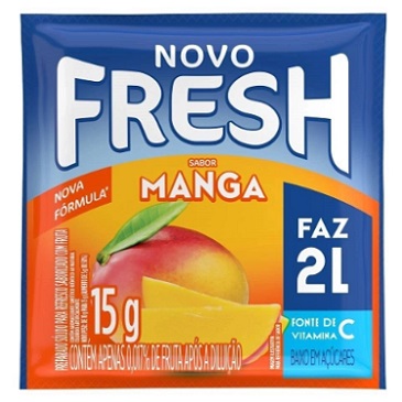 REFRESCO EM PO FRESH 15G MANGA