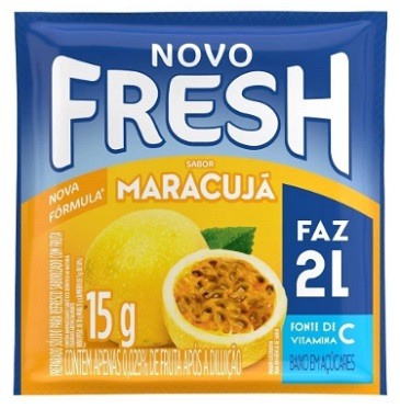 REFRESCO EM PO FRESH 15G MARACUJA