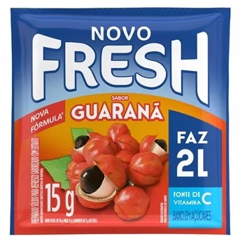 REFRESCO EM PO FRESH 15G GUARANA