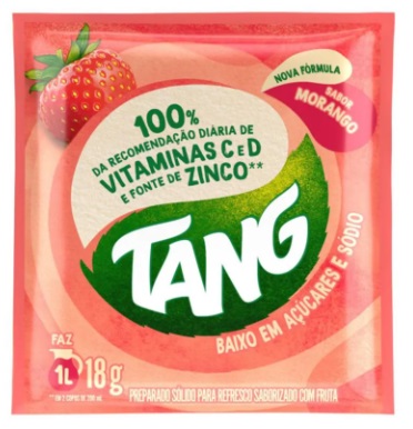 REFRESCO EM PO TANG 18G MORANGO