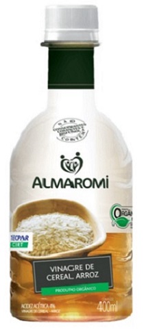 VINAGRE ALMAROMI PT 400ML ARROZ ORGANICO